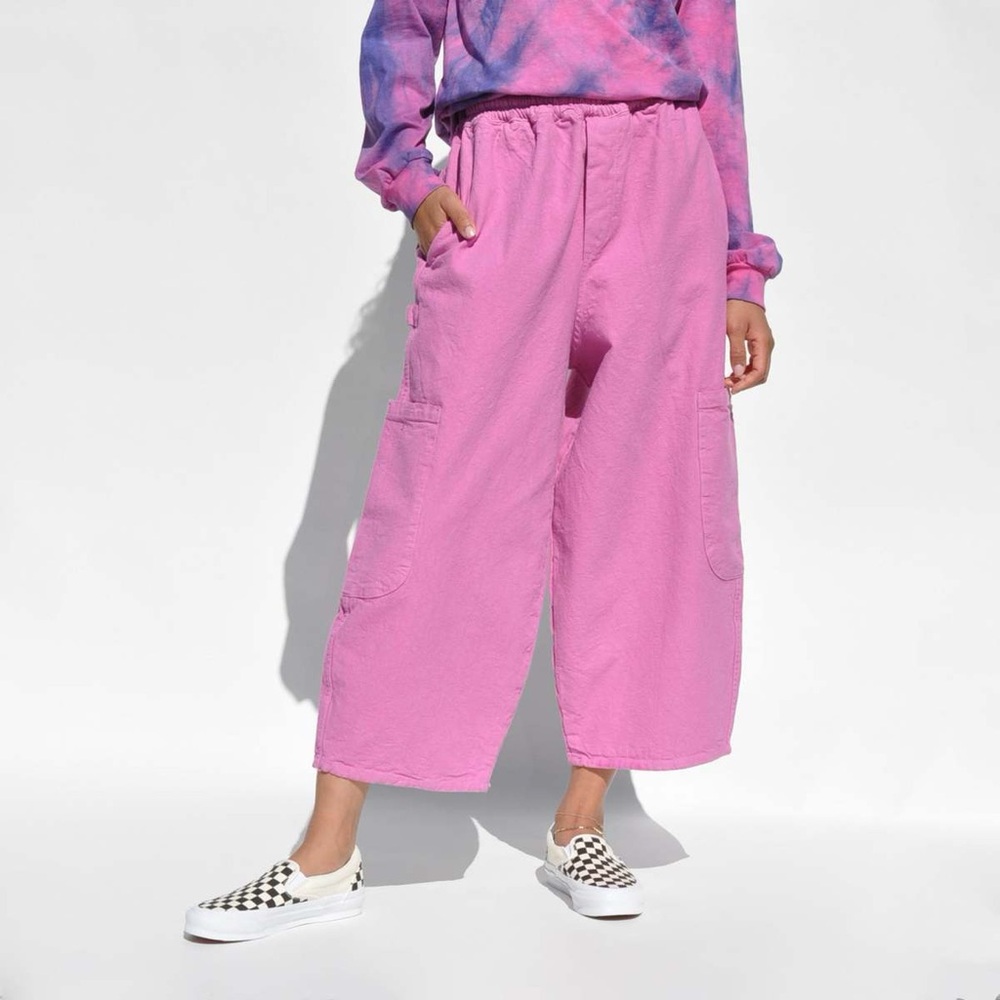✖️SOLD✖️Meals Chef Pants Donut Box Pink